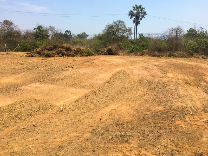 Cleared Land Before Development